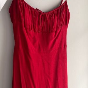 Aritiza Mini red dress